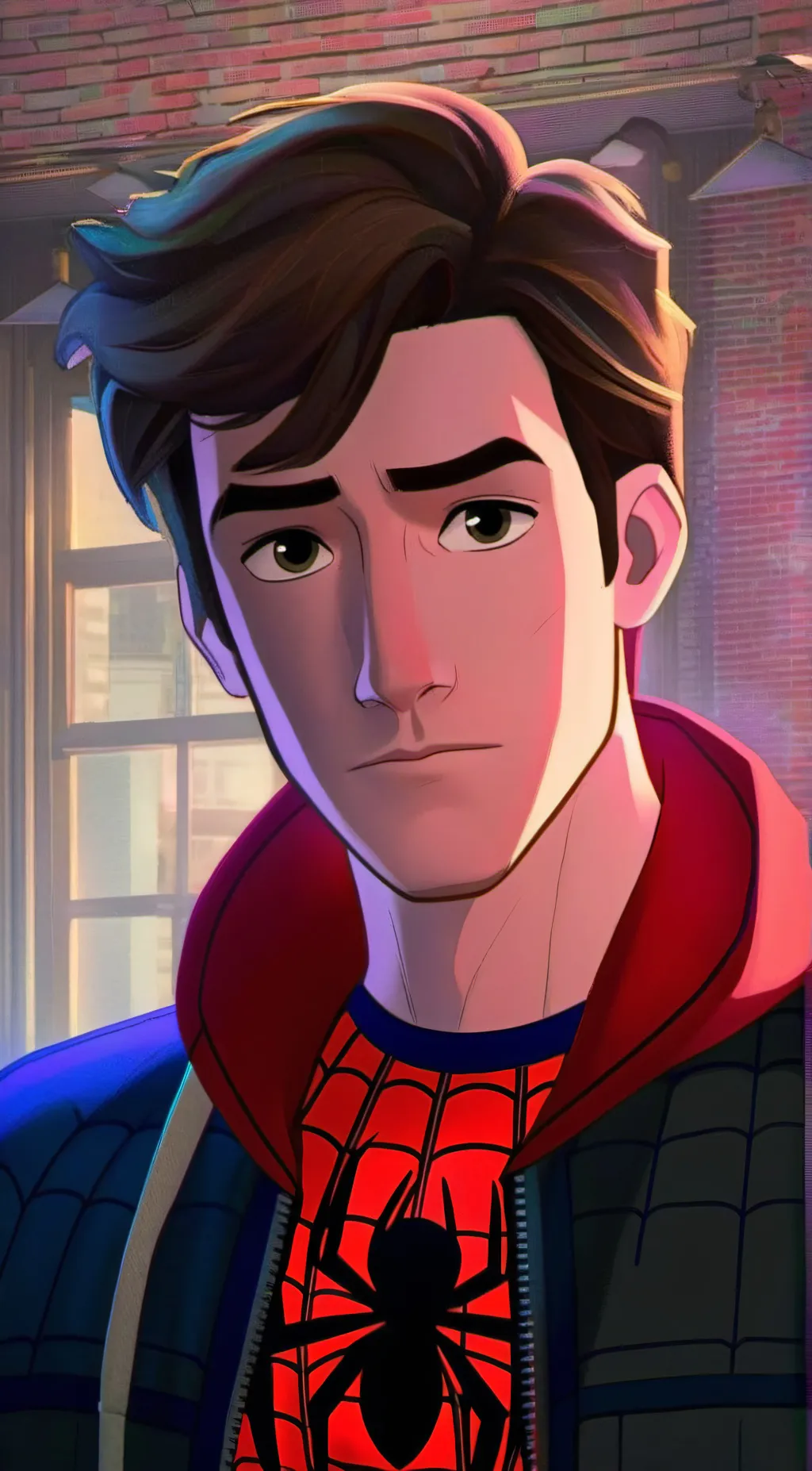 ai character: Peter B Parker background