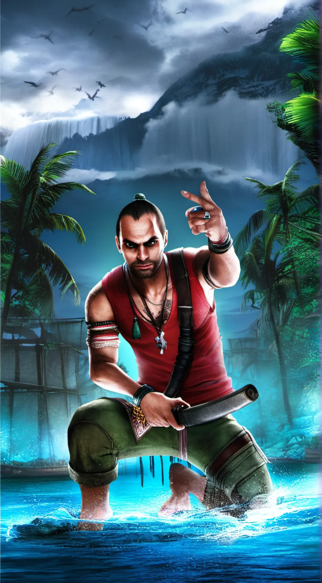 ai character: vaas  background