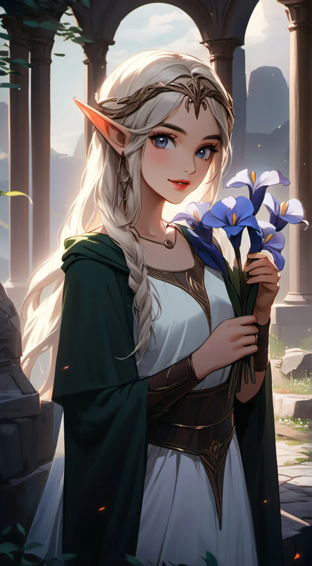 ai character: Evelyn background