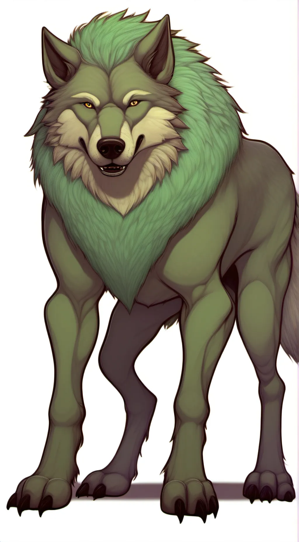 ai character: tall boy background