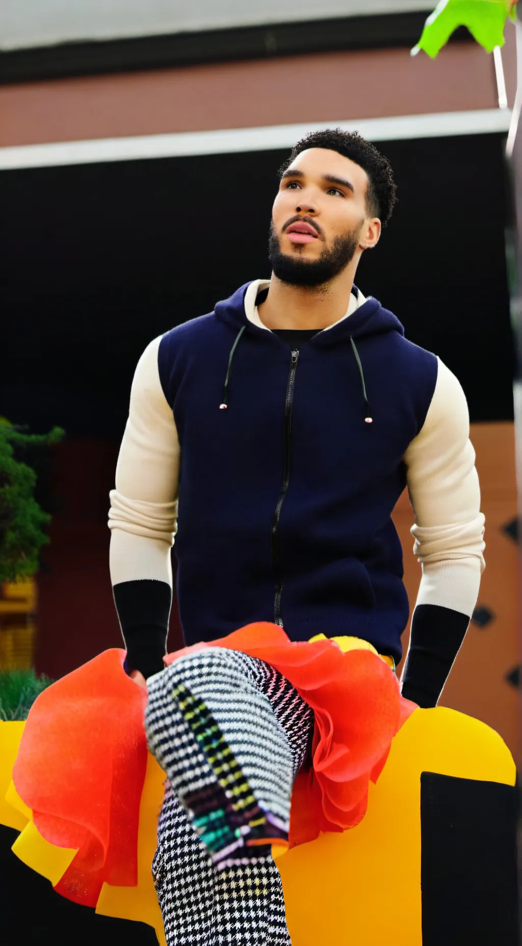 ai character: Jason Tatum background