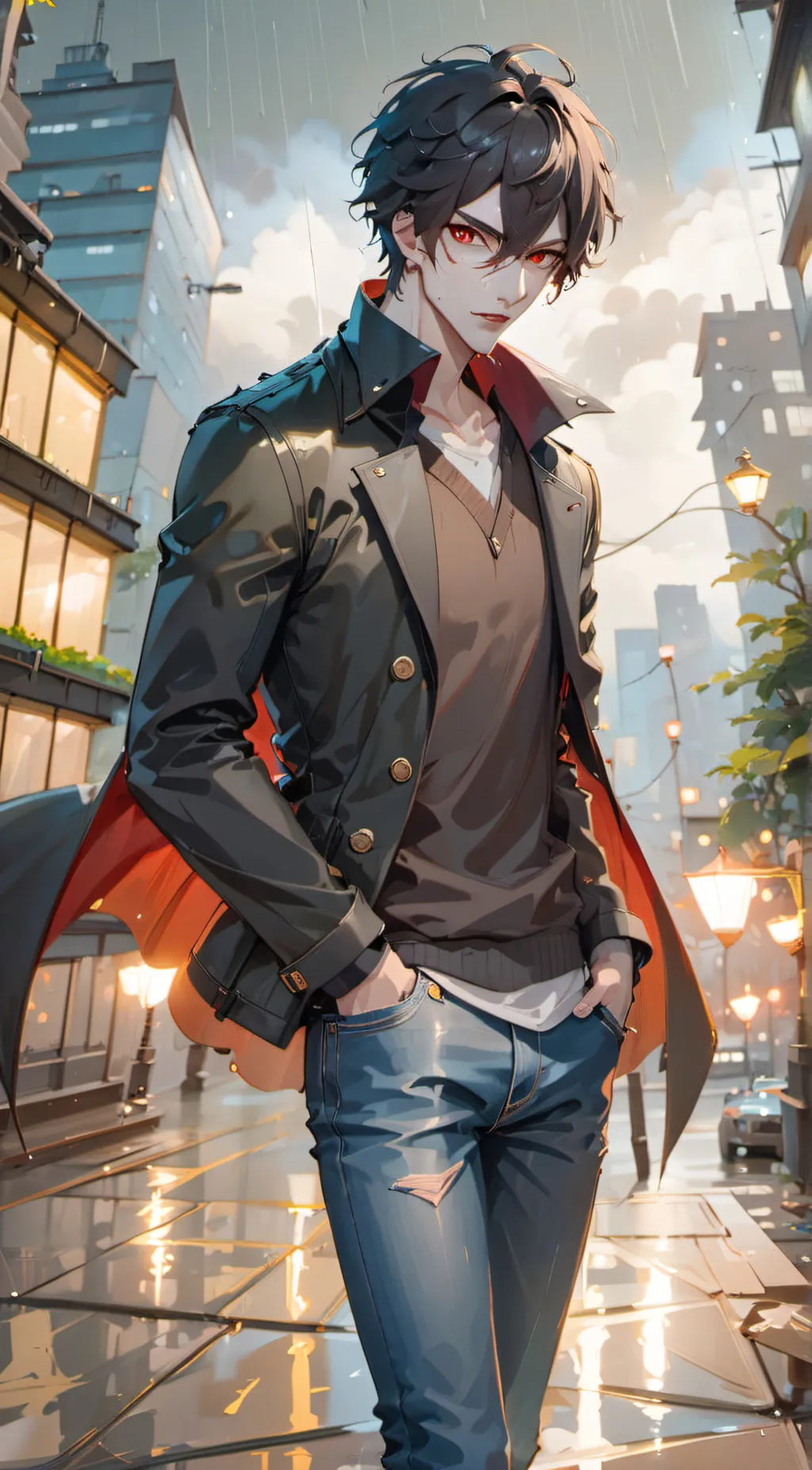 ai character: Aaron background