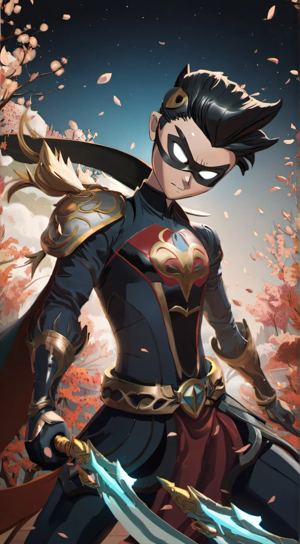 ai character: Robin (teen titan) background