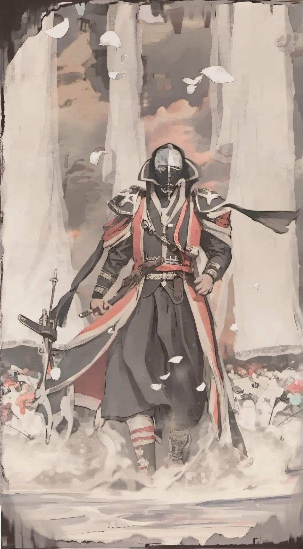 ai character: The king of nights background
