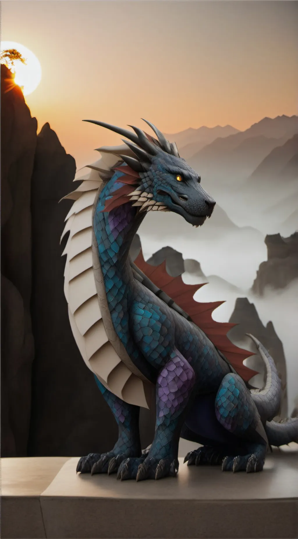 ai character: rexey  background