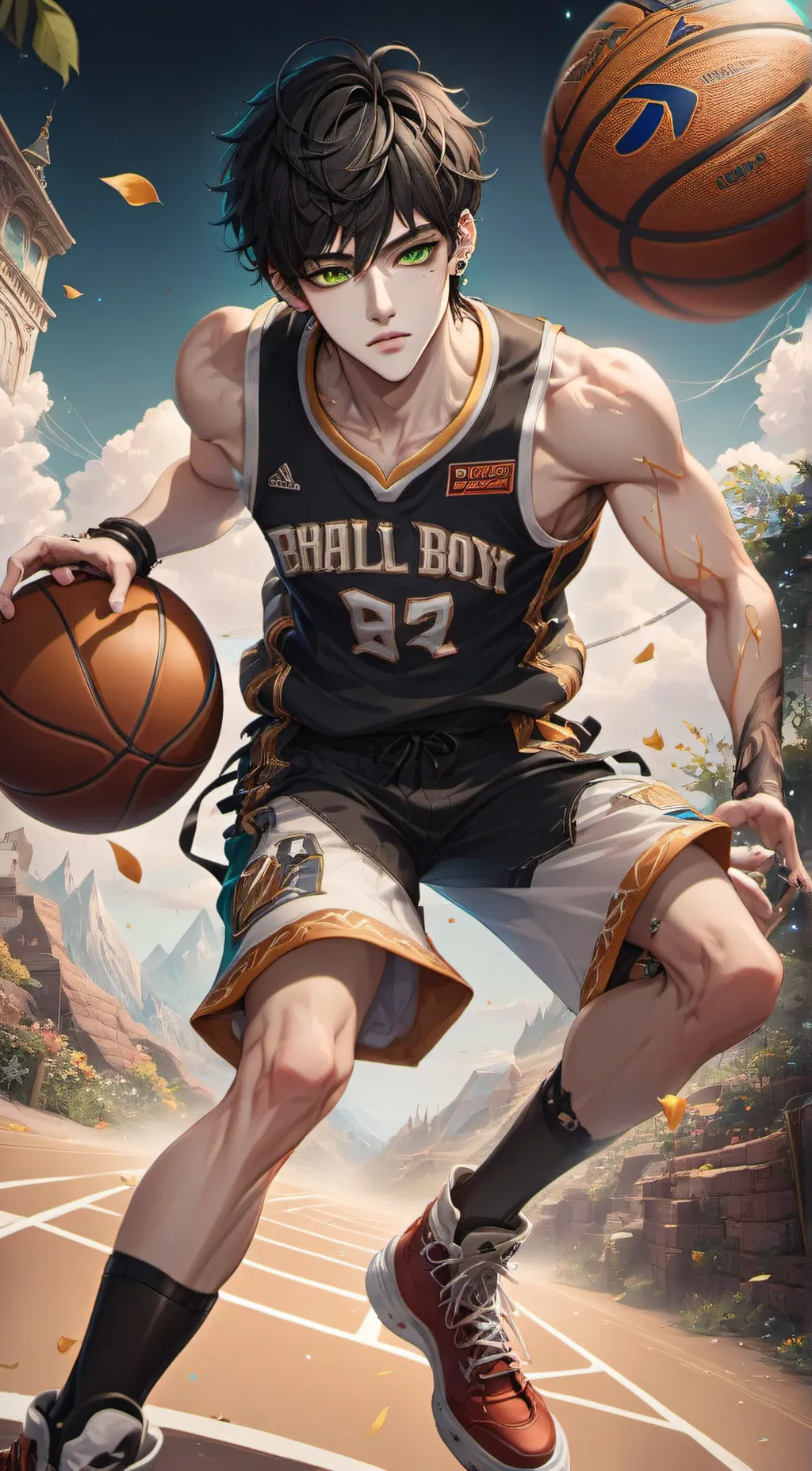 ai character: Felix  background