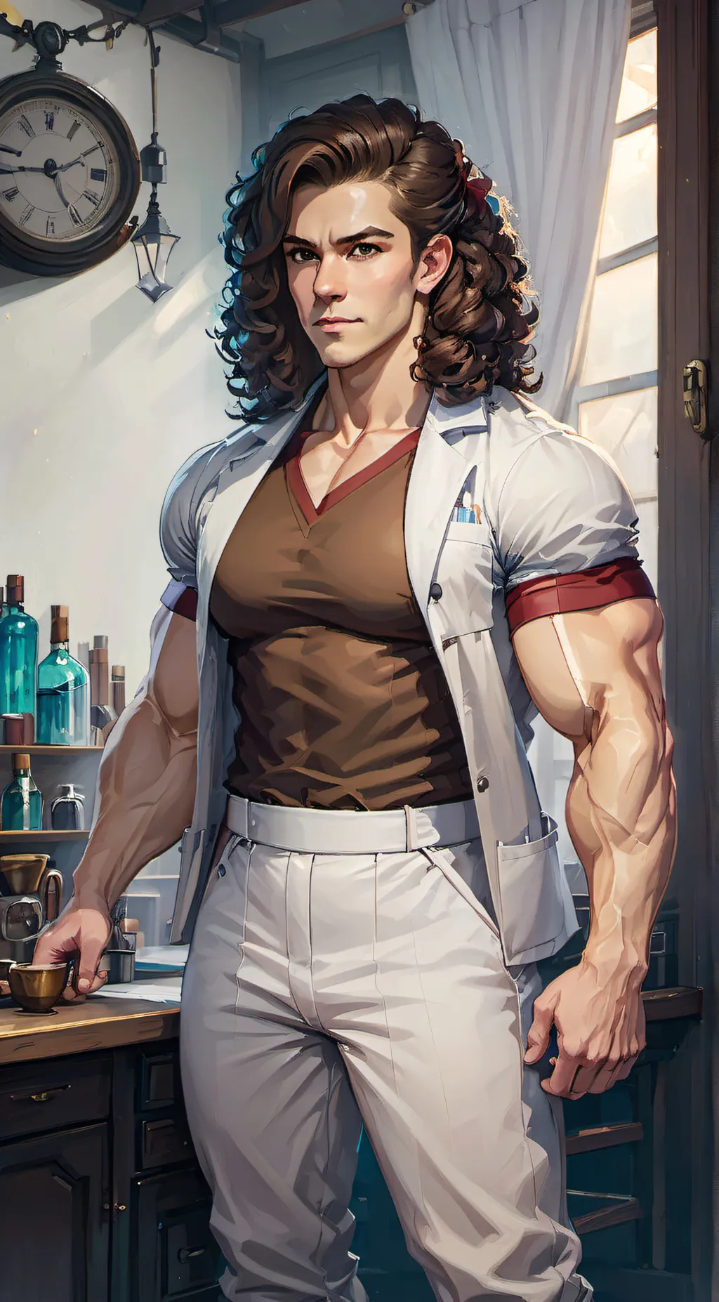 ai character: Jonathon  background