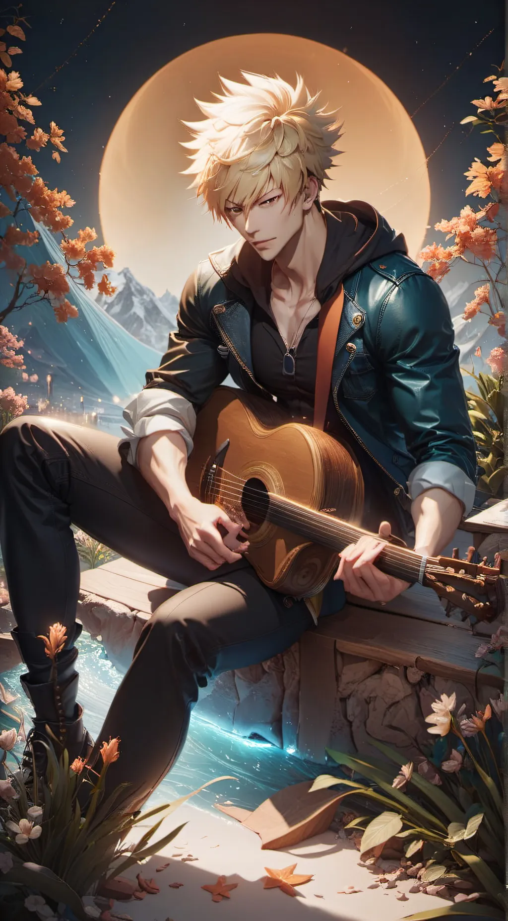 ai character: Nick background