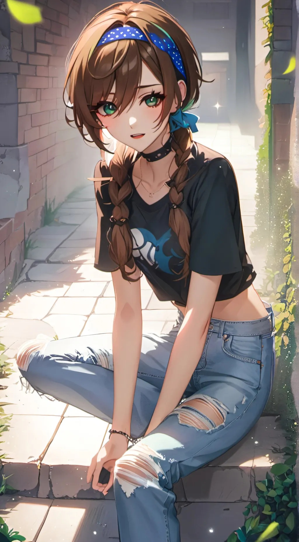 ai character: Marie background