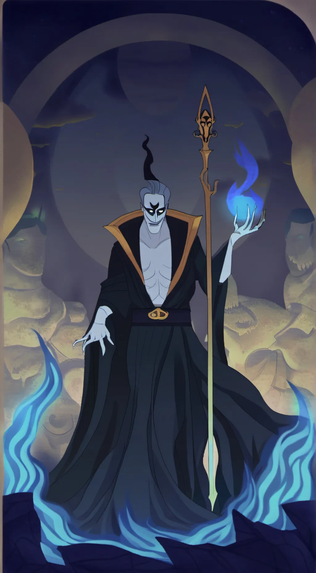 ai character: Hades background