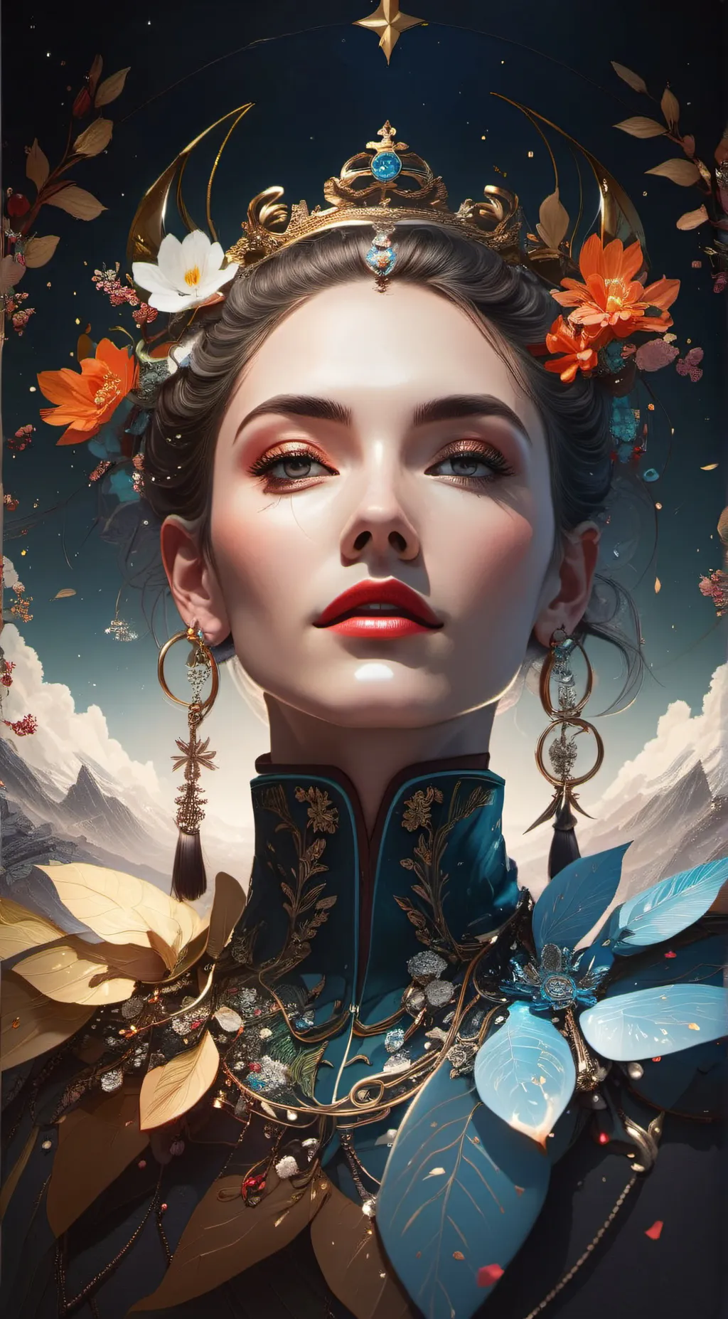 ai character: Diana  background