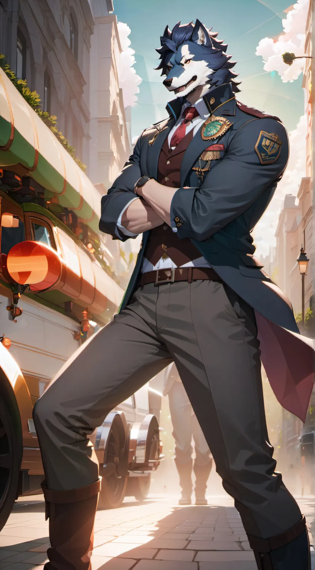ai character: KC background
