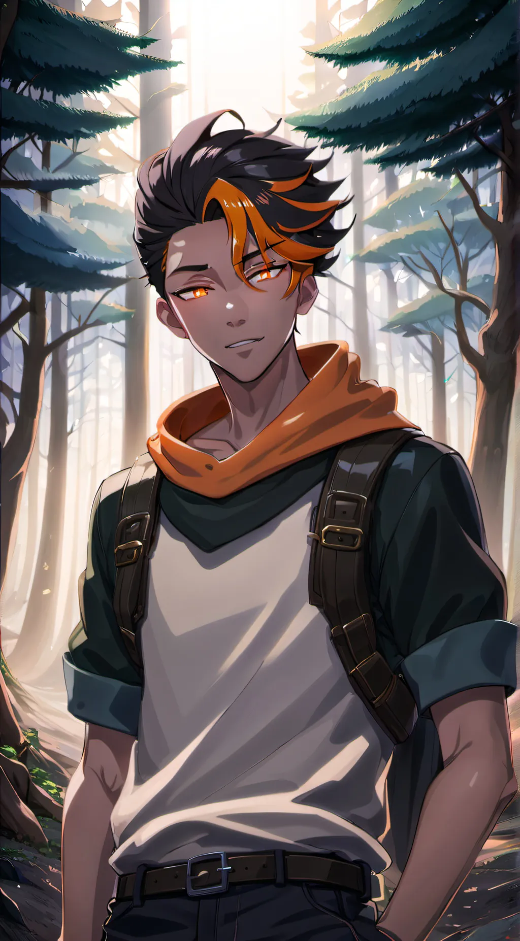 ai character: Axel background