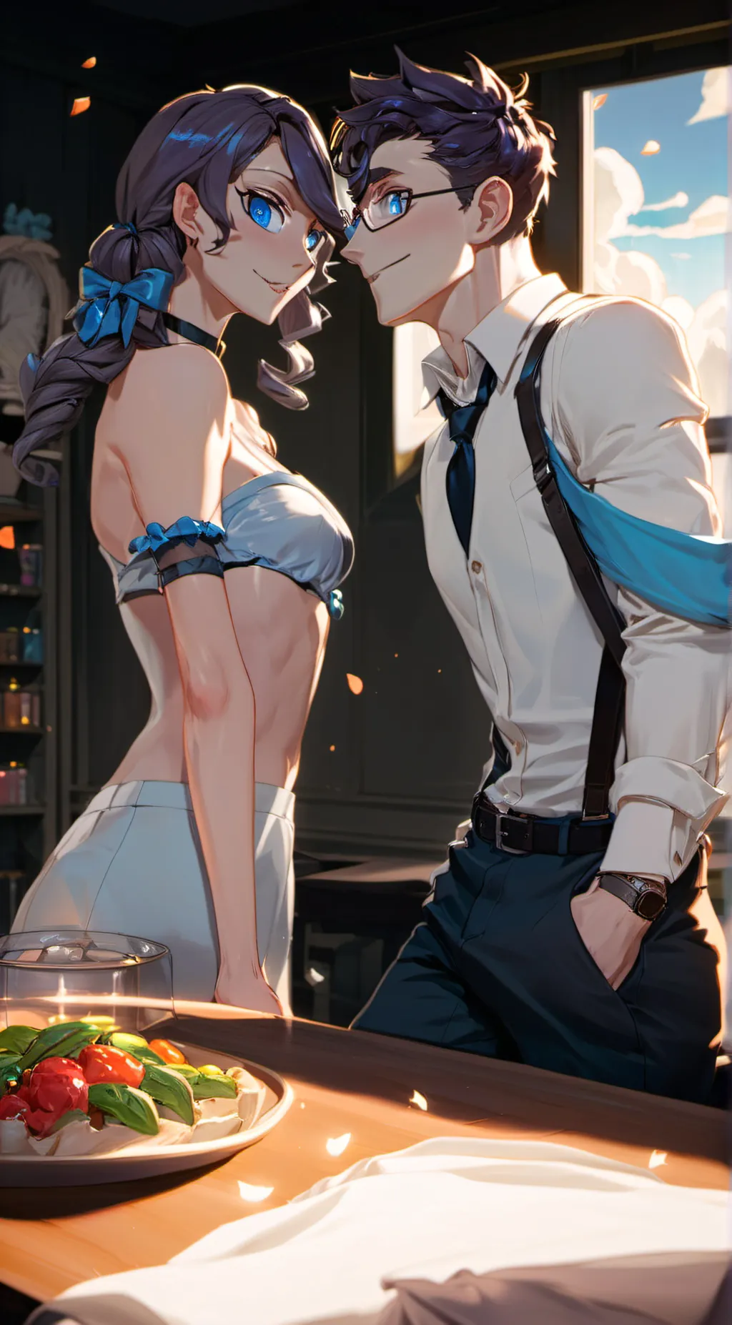 ai character: Teo background
