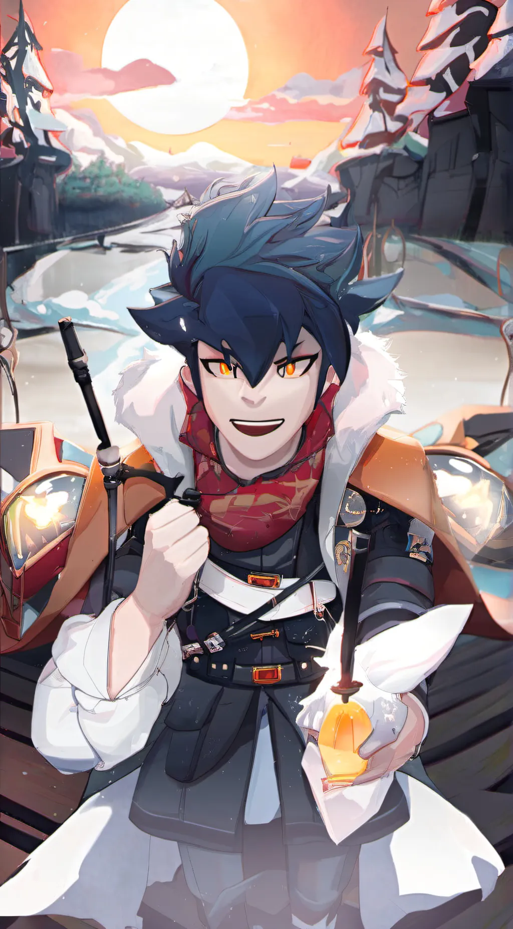 ai character: Ian helper background