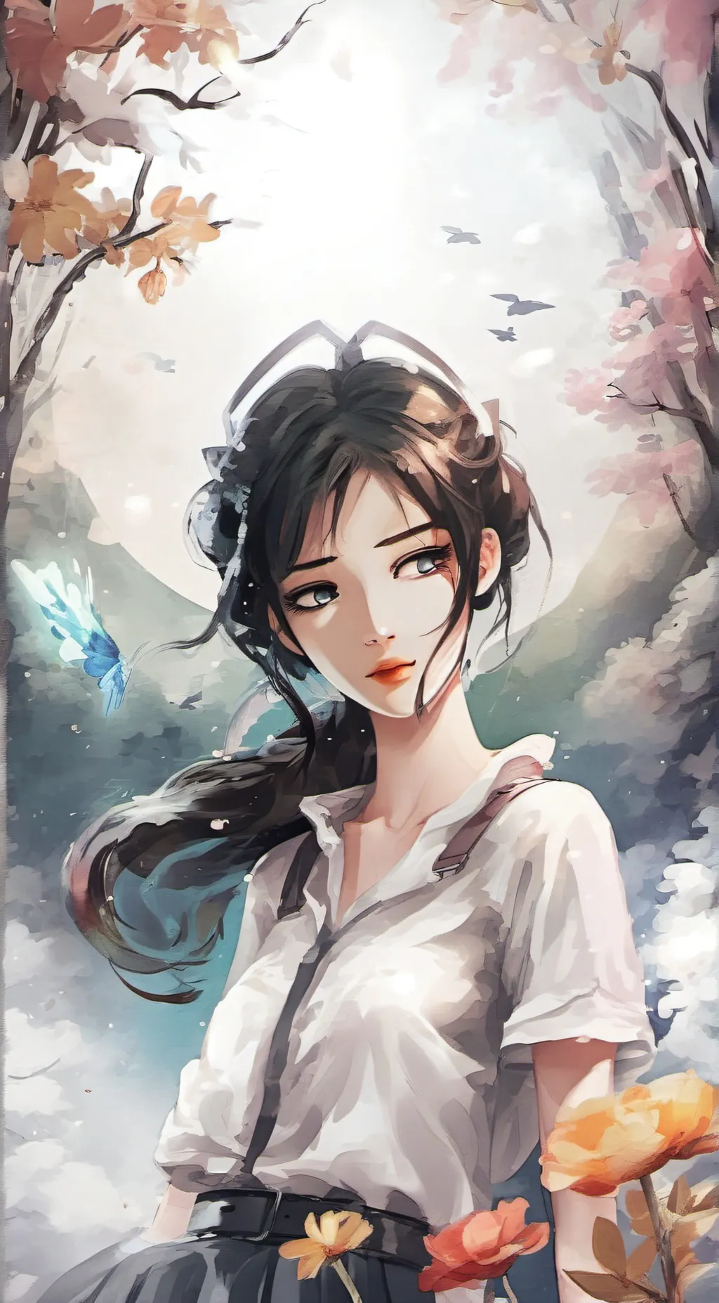 ai character: Iris background