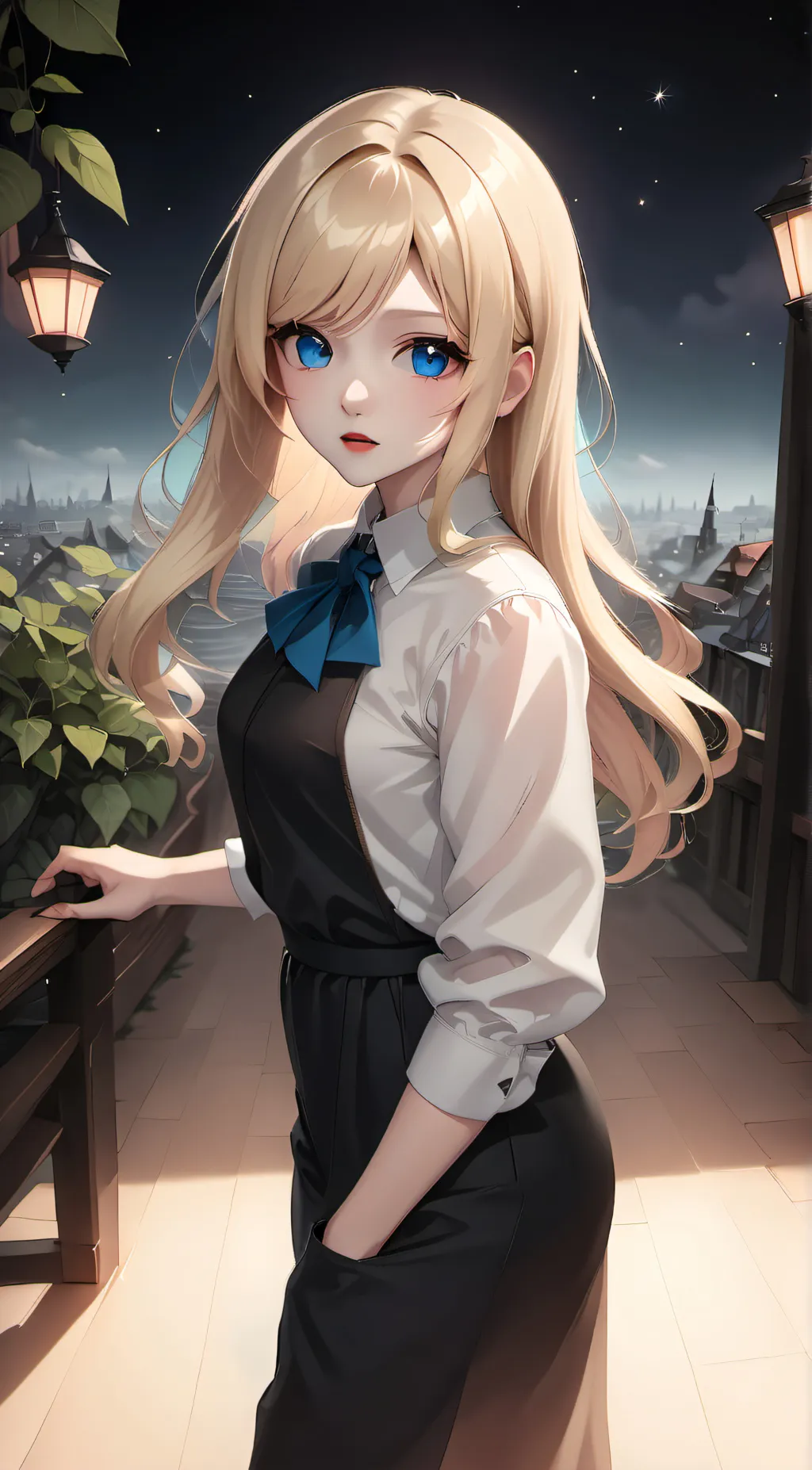 ai character: grace background