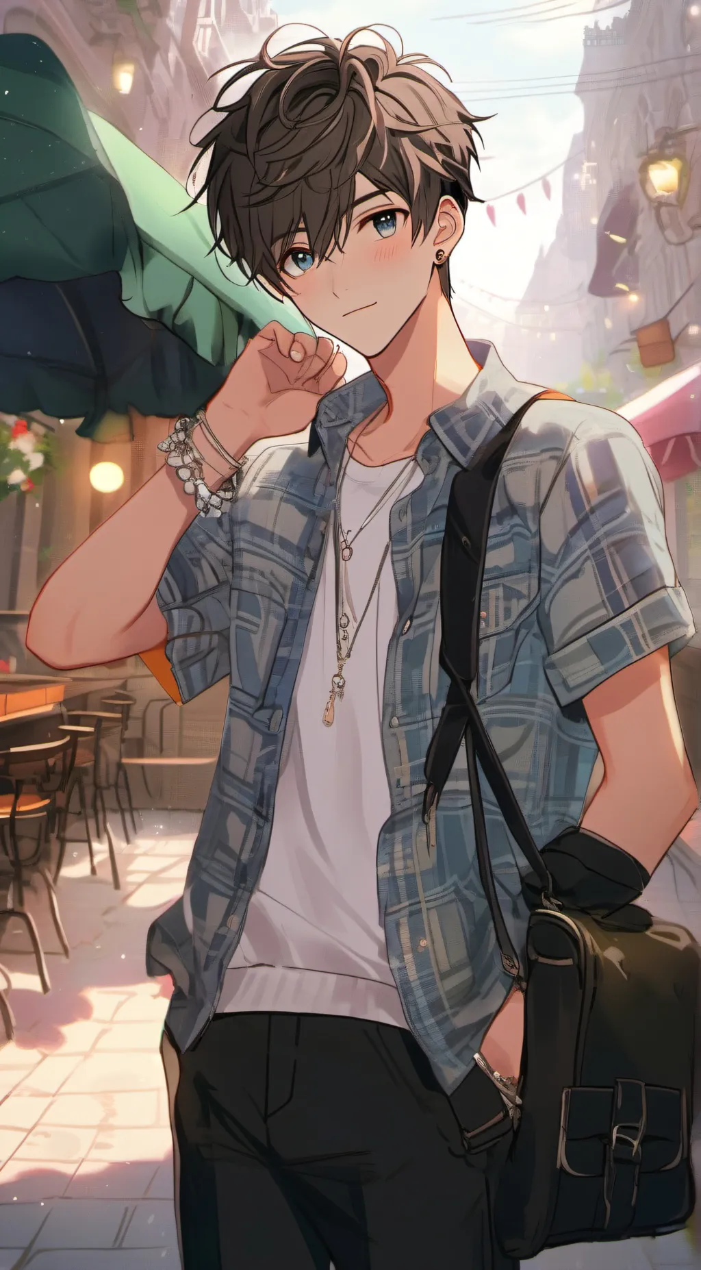 ai character: alix  background
