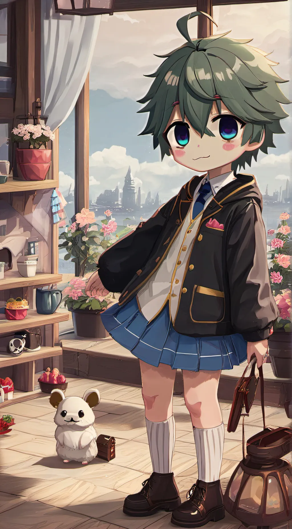 ai character: ikuru background