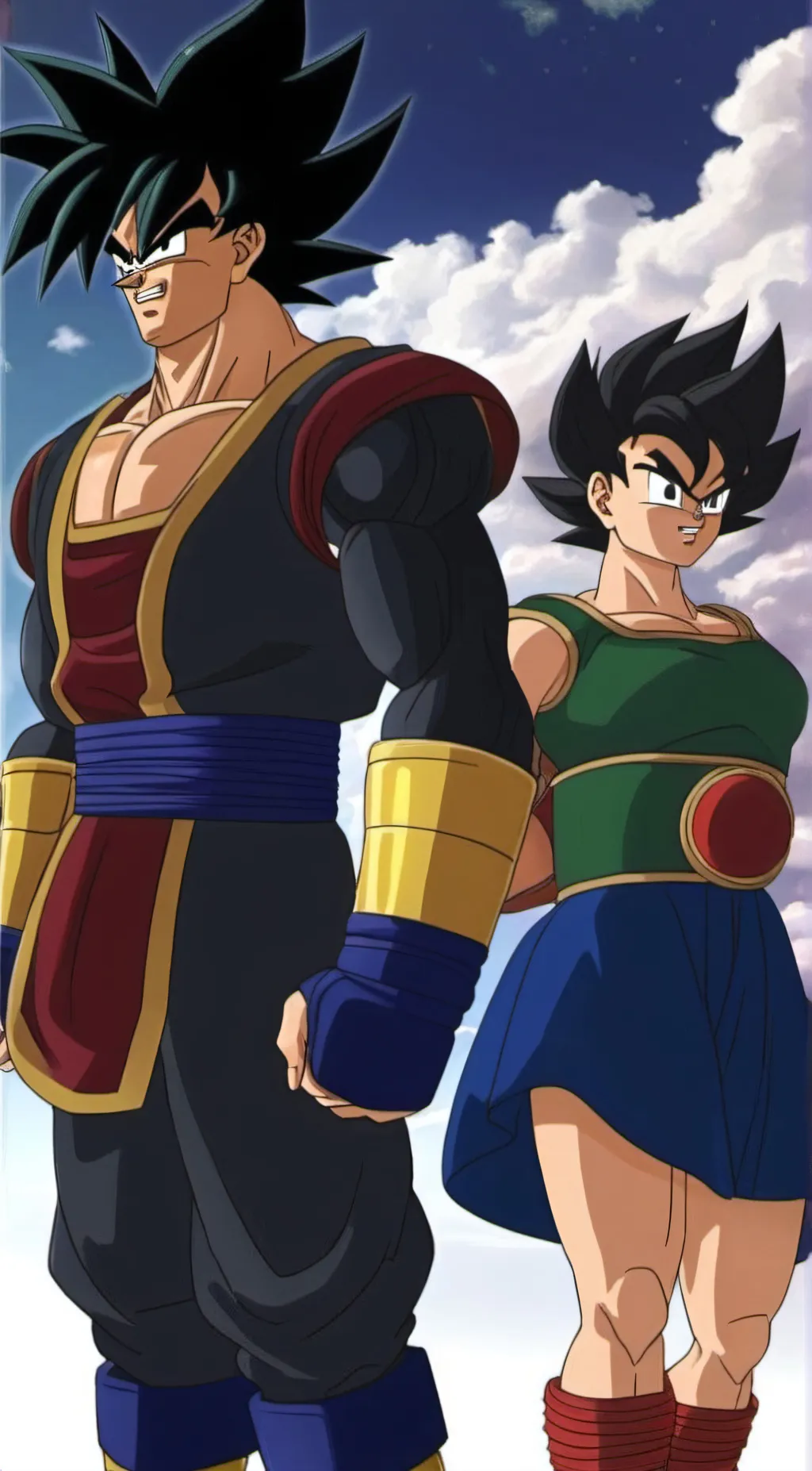 Talkie AI - Chat with bardock and ginei