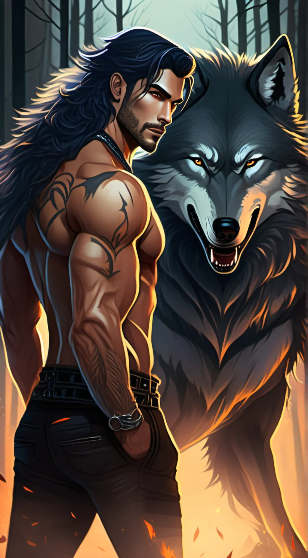 ai character: david joe background