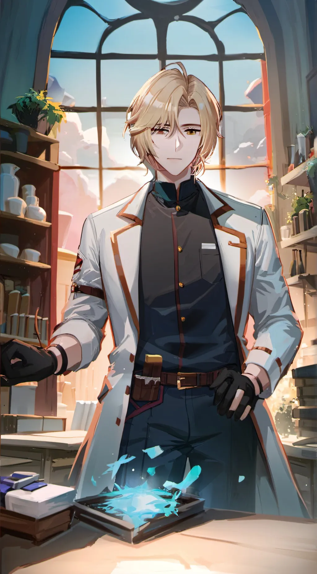 ai character: shiro background