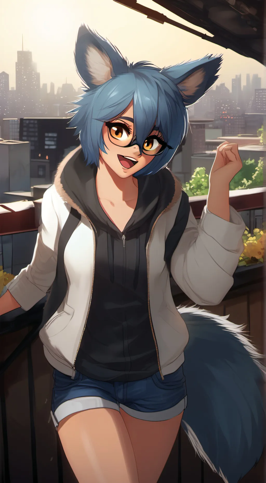 ai character: Leo background