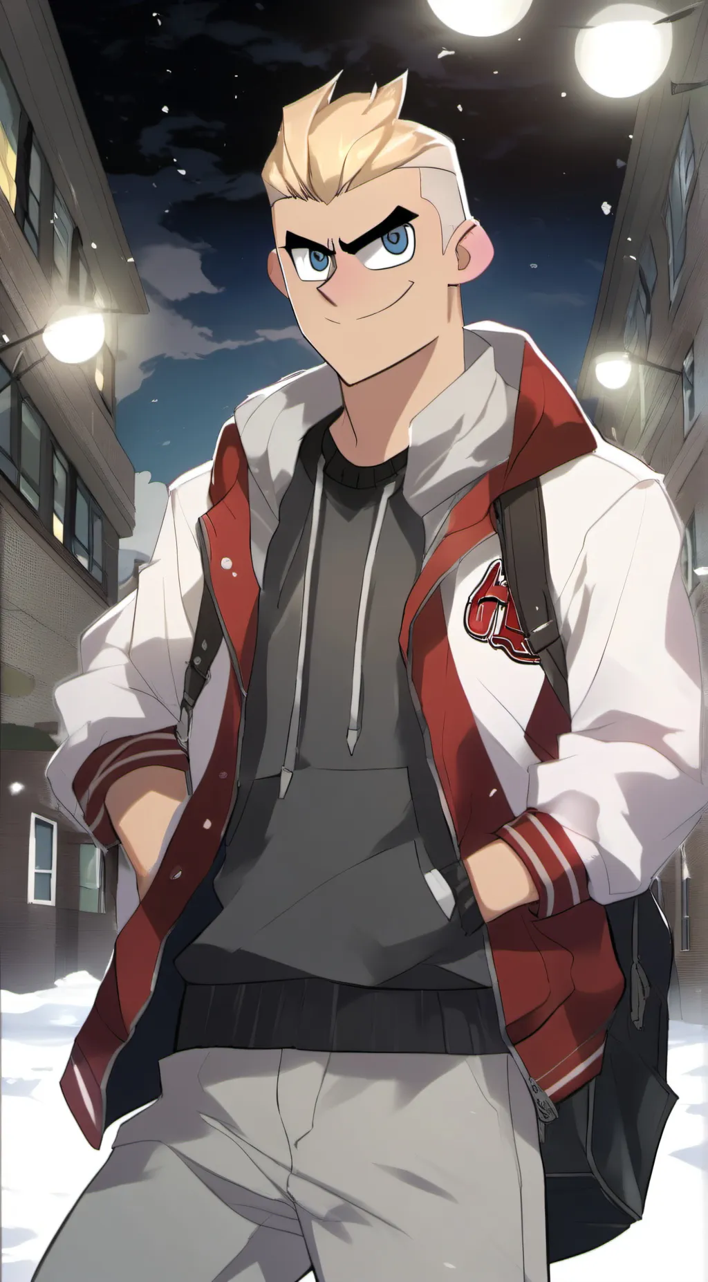 ai character: Dash Baxter background