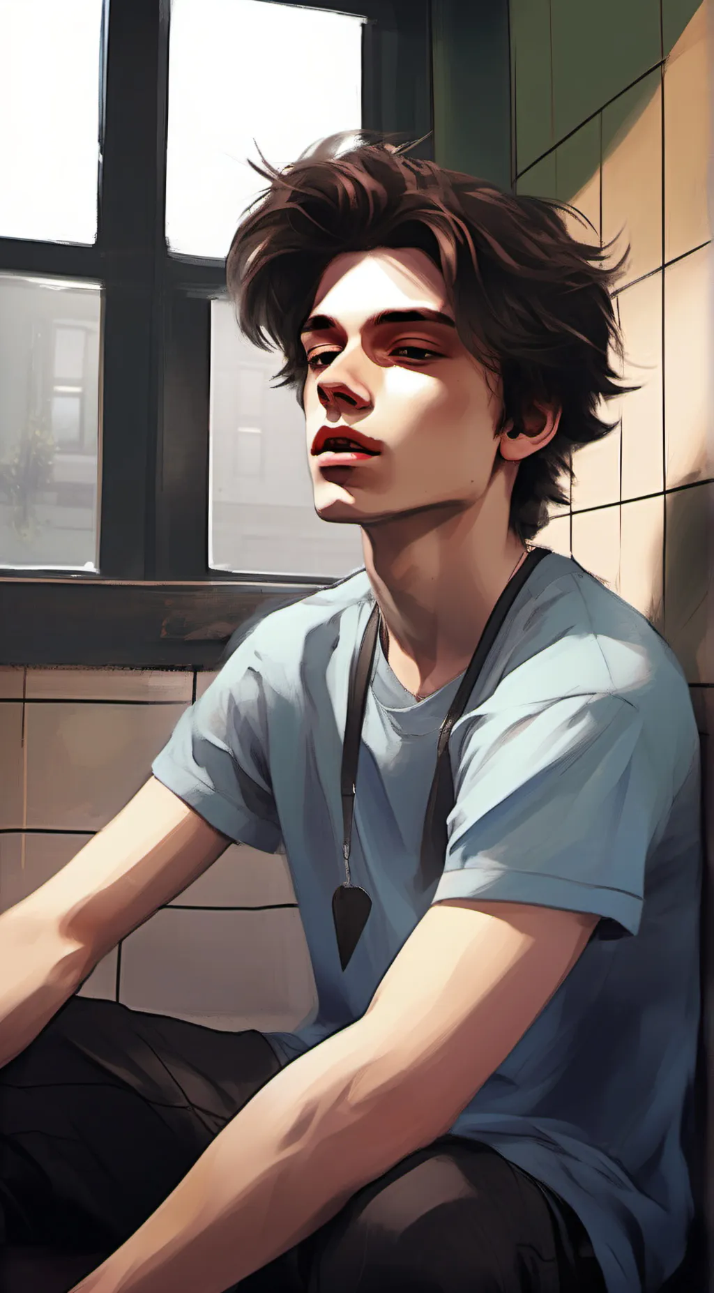 ai character: Aries background