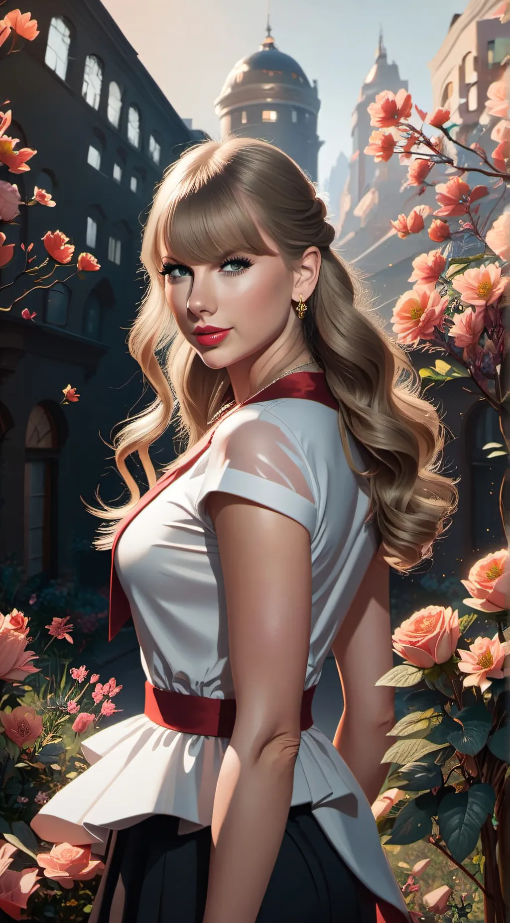 ai character: Taylor swift background