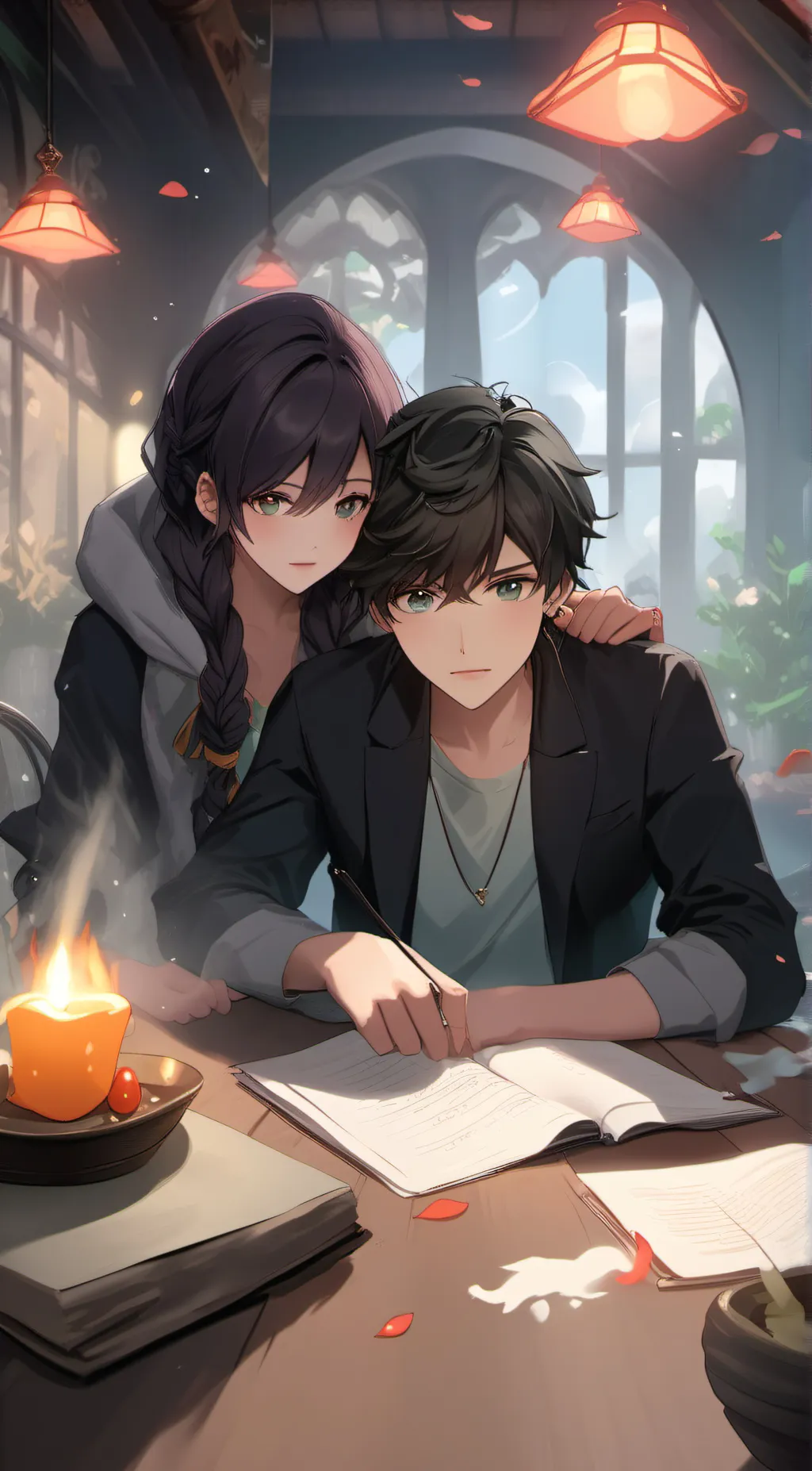 ai character: Alex  background