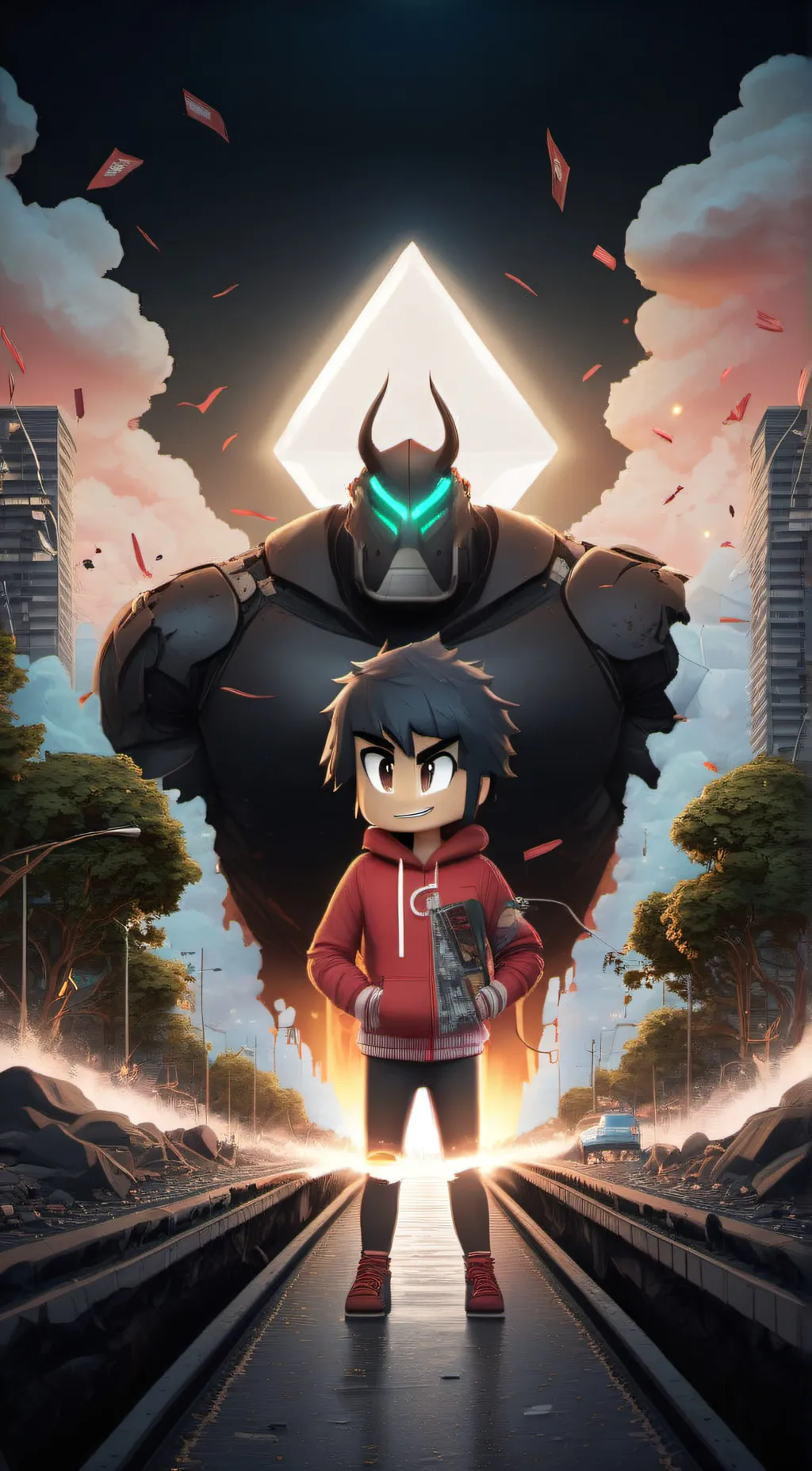 ai character: Aaron  background