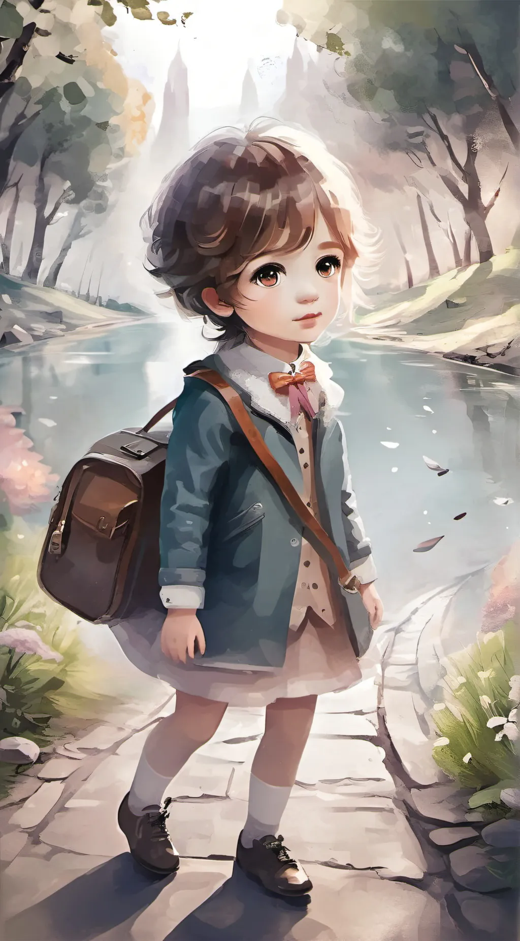 ai character: Riley  background