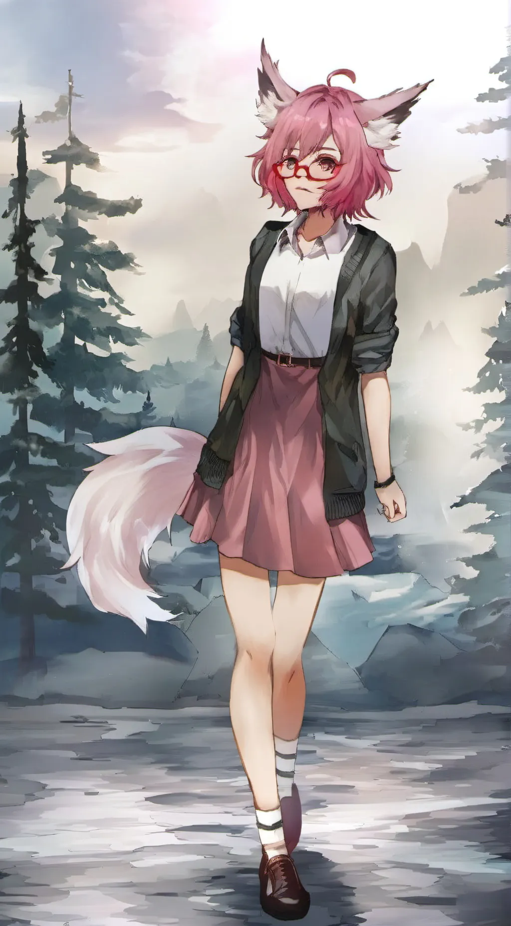 ai character: Suzu background