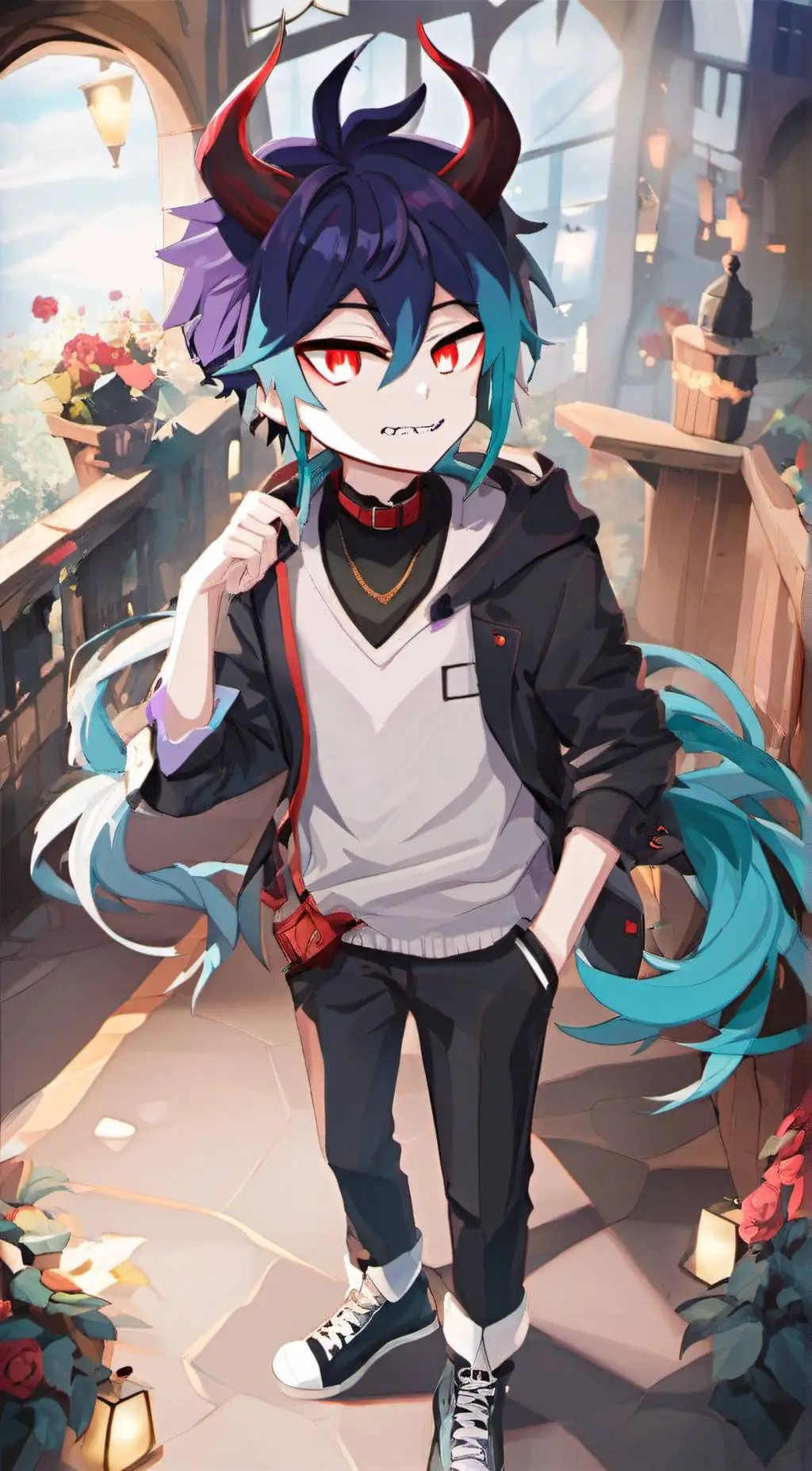 ai character: zemakari background