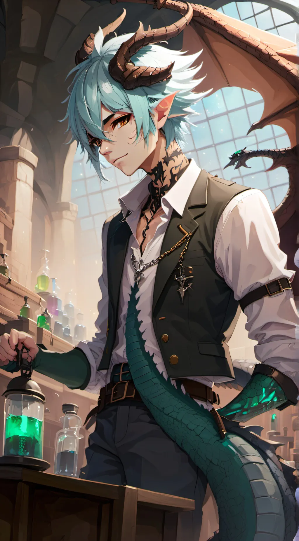ai character: <^Max^> background