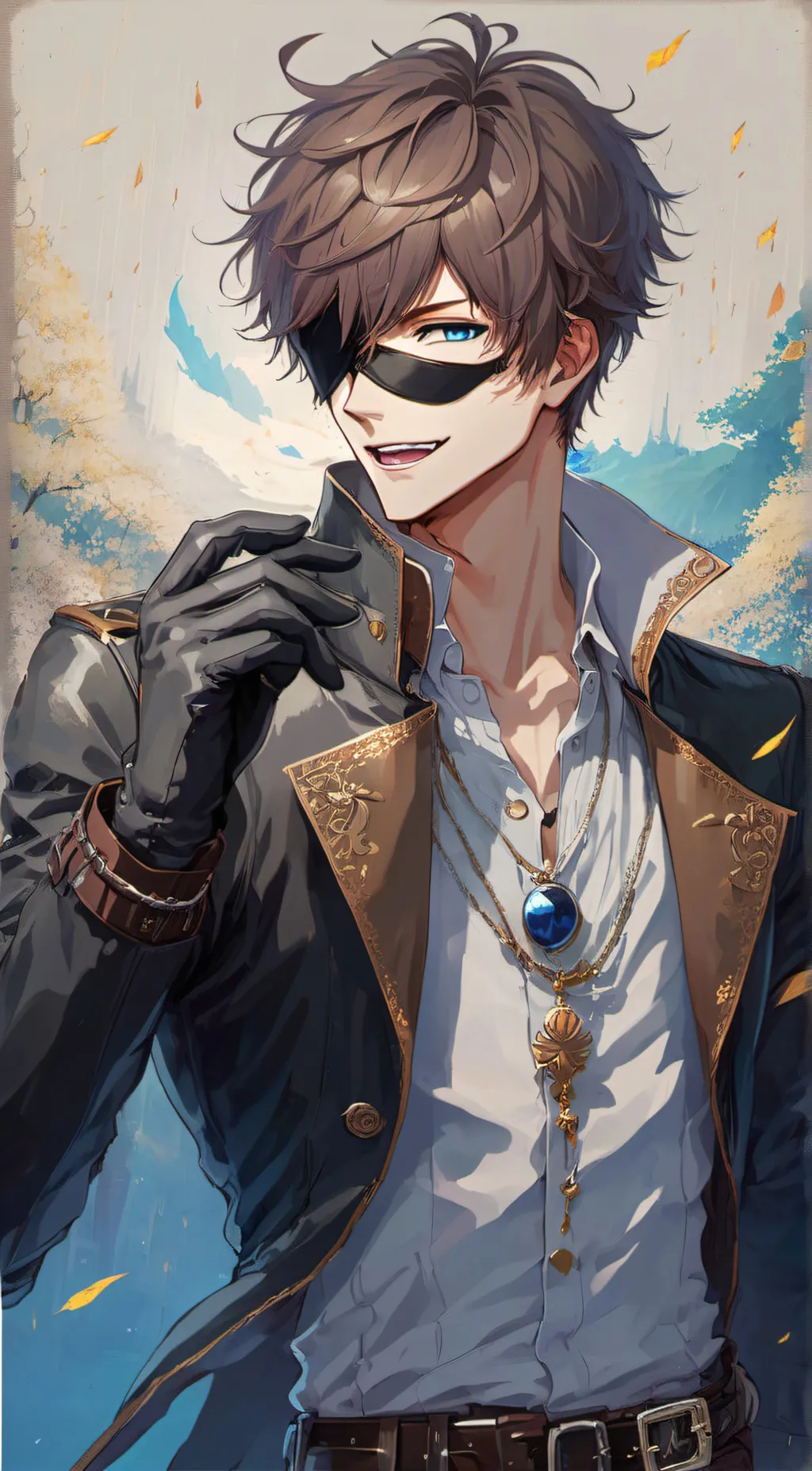 ai character: Eli clarck background