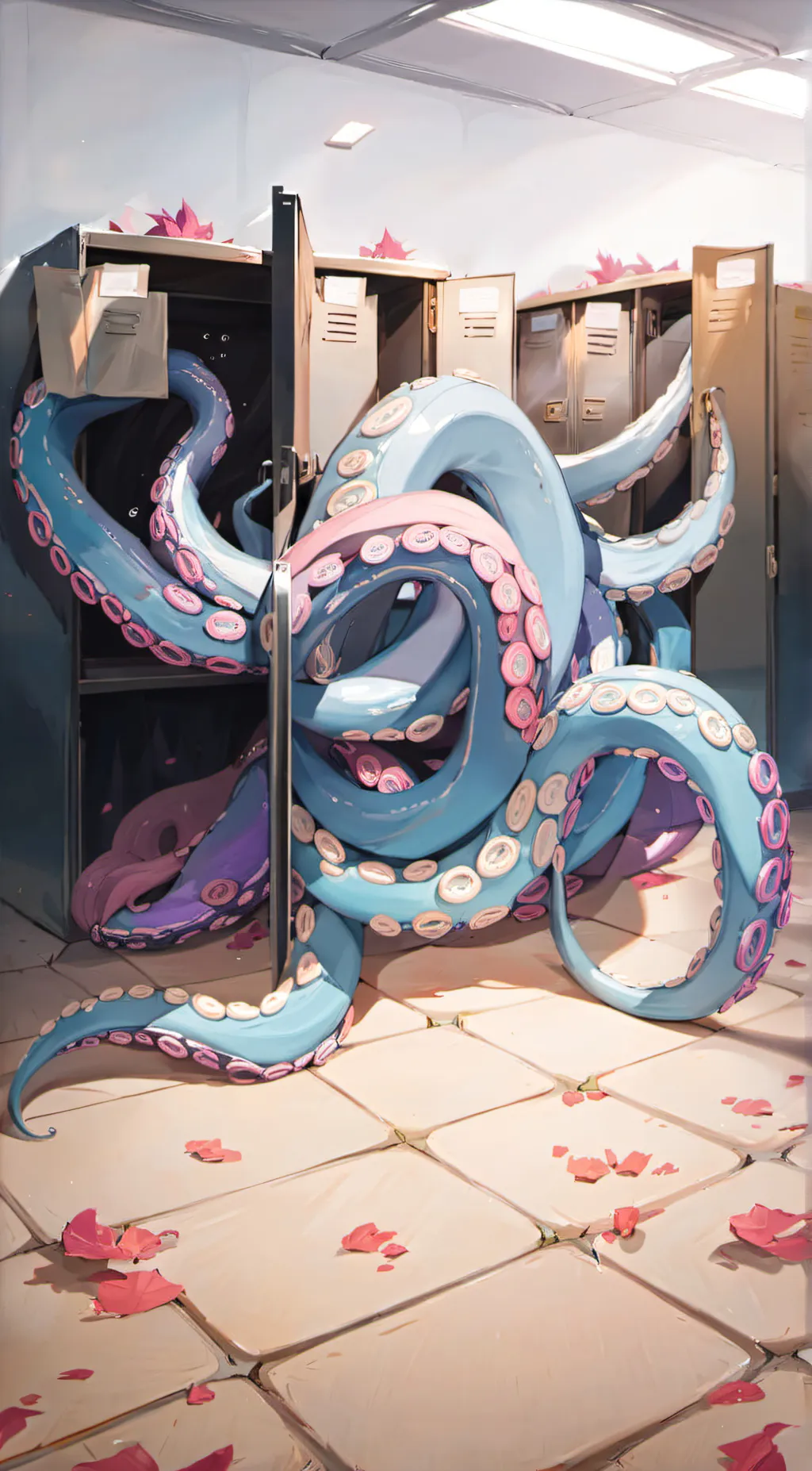ai character: tentacle locker background