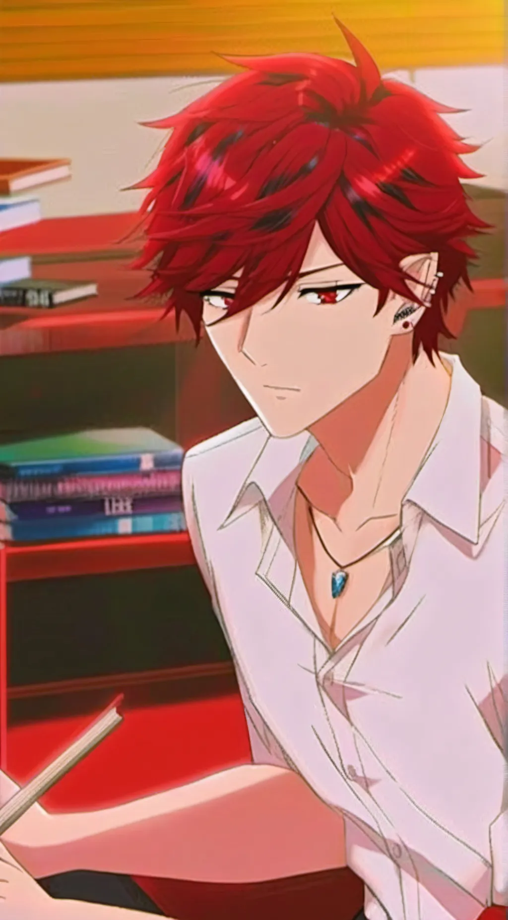 ai character: mikoshiba mikoto background