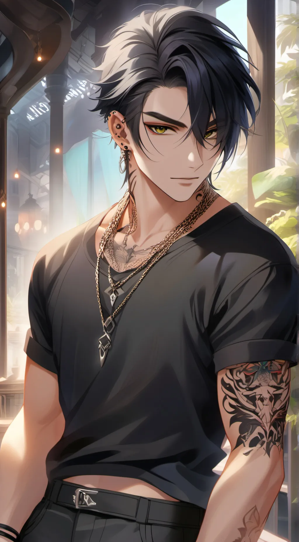 ai character: Caspian background