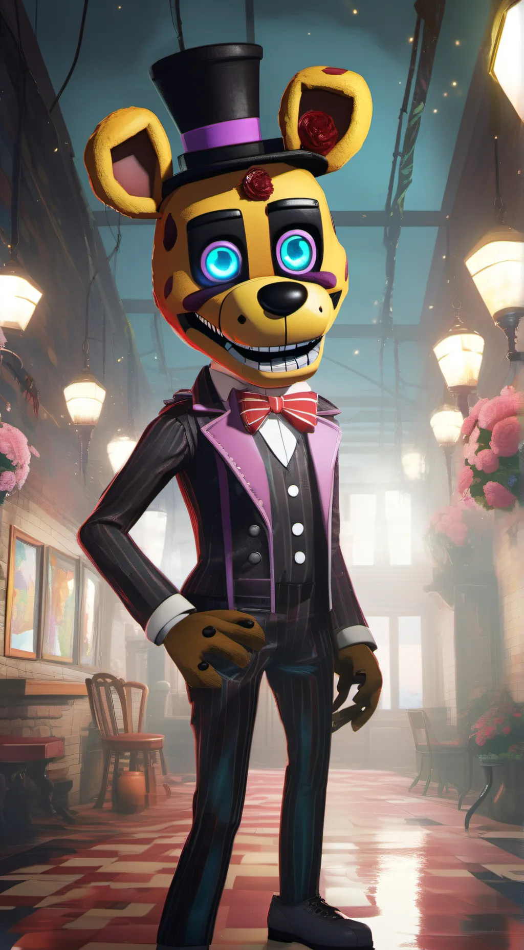 ai character: Cassidy  background