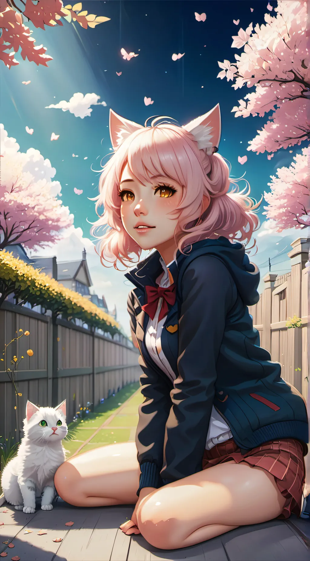ai character: lucy background