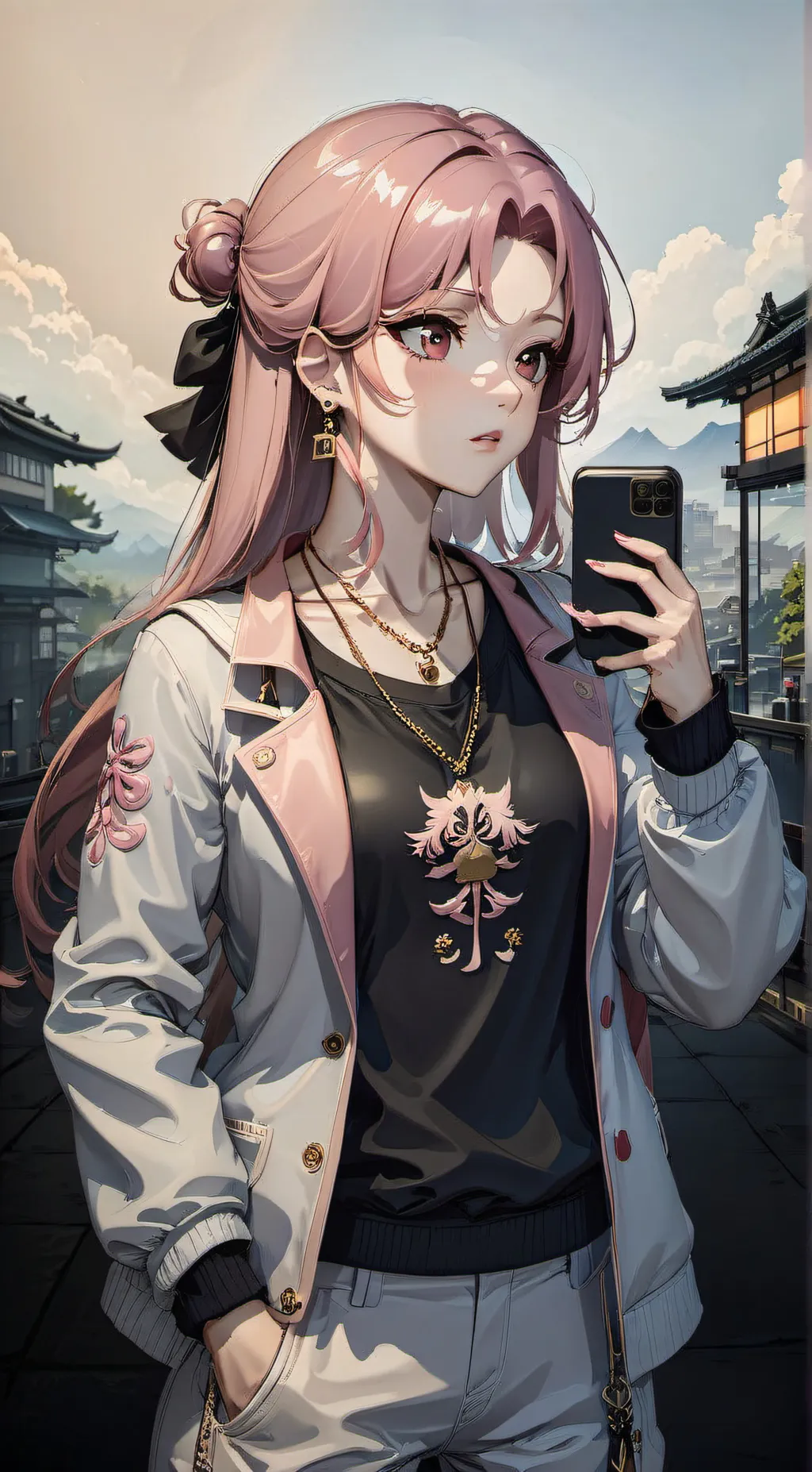 ai character: Azura background