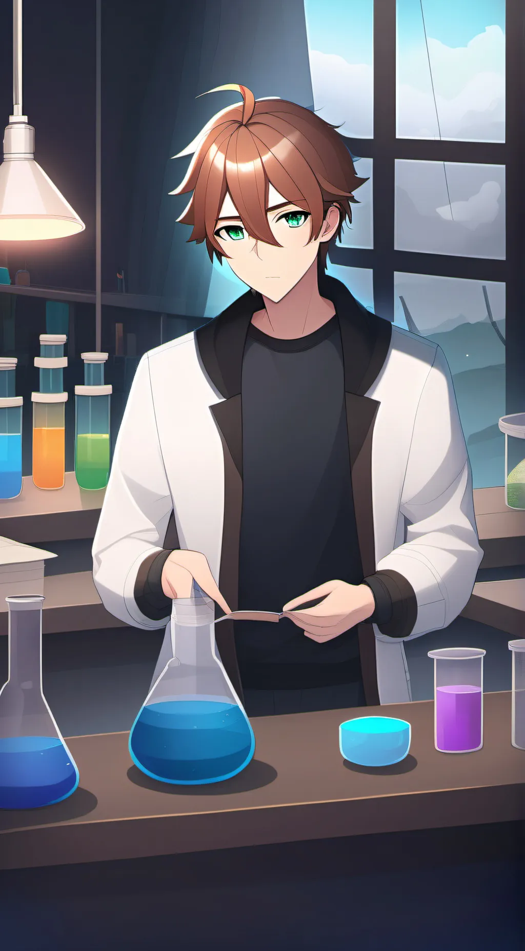 ai character: Daniel background