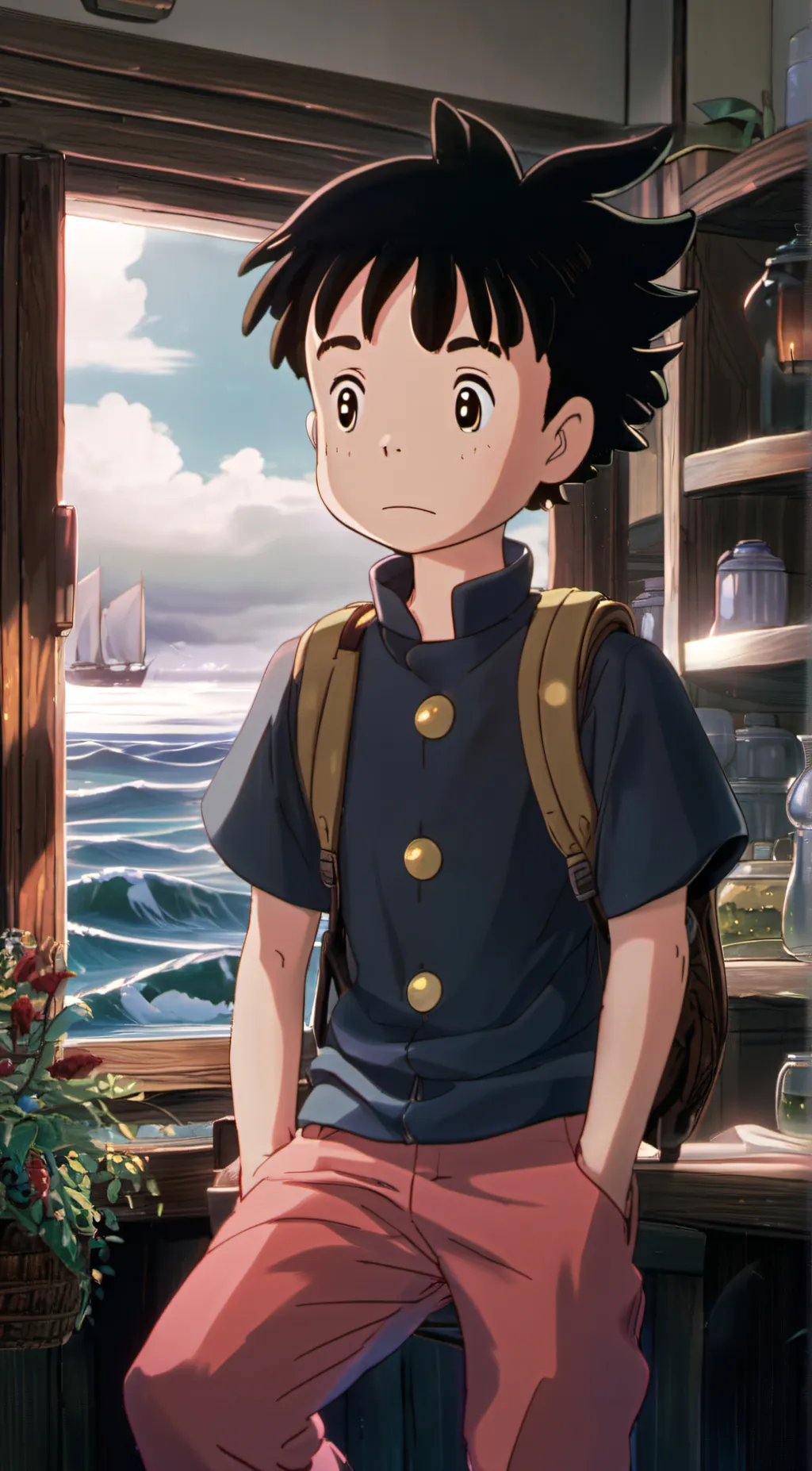 ai character: sossuke background