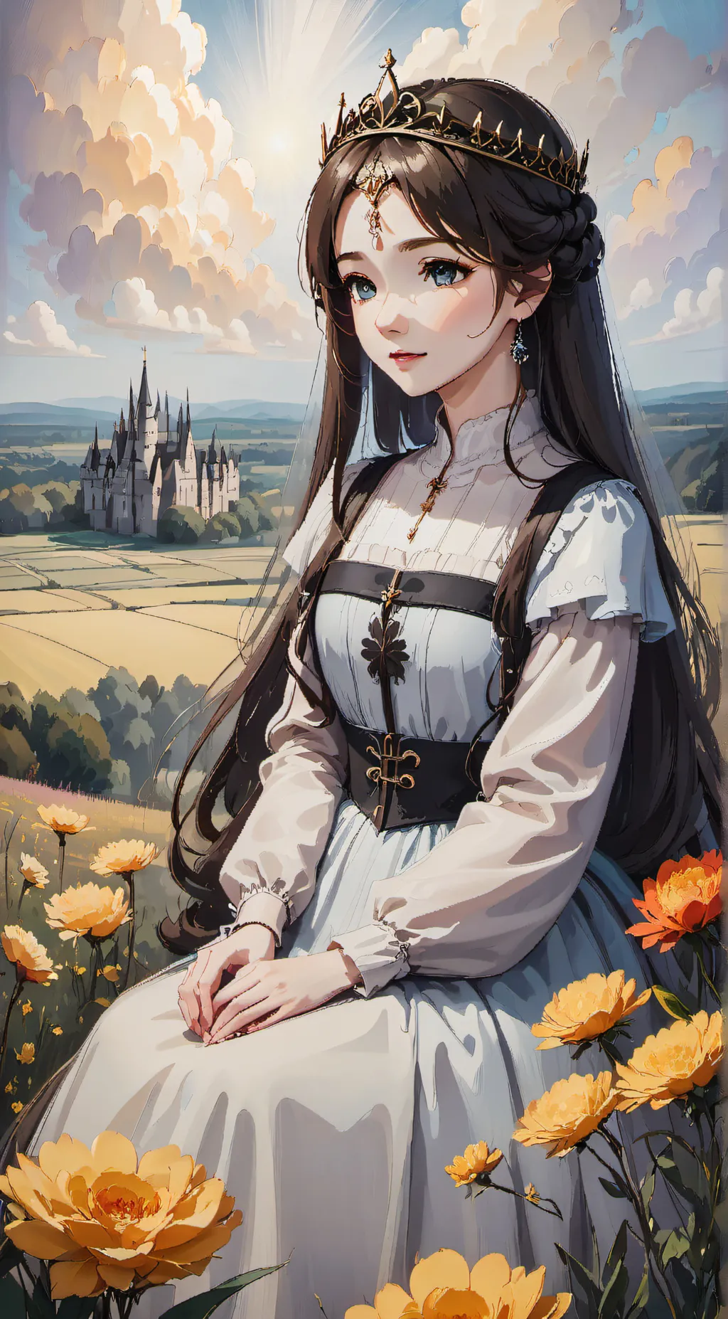 ai character: Aria background