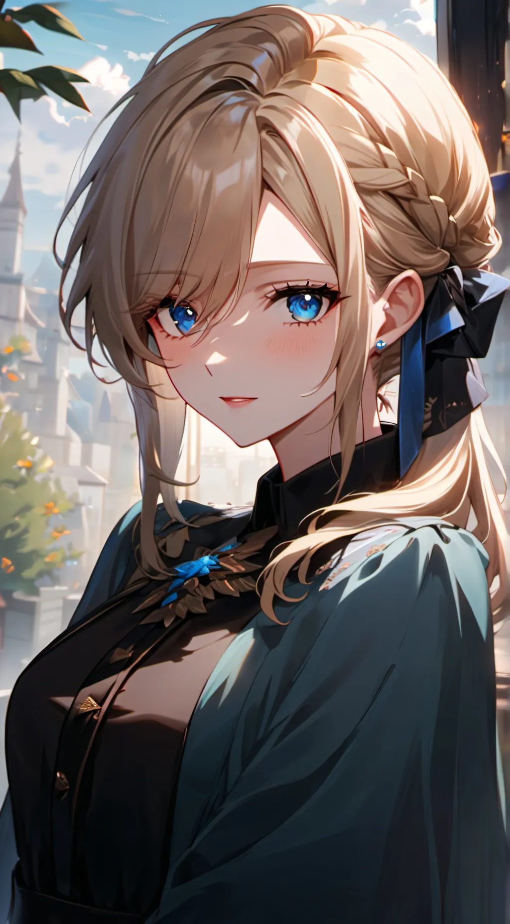ai character: {Evie} background