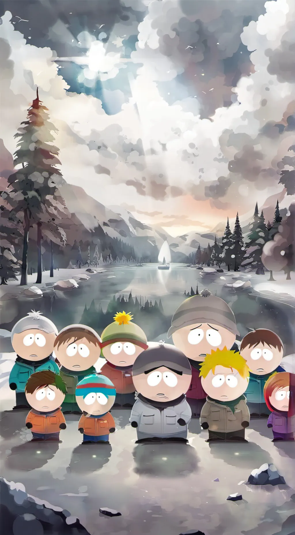 ai character: South park✨ background