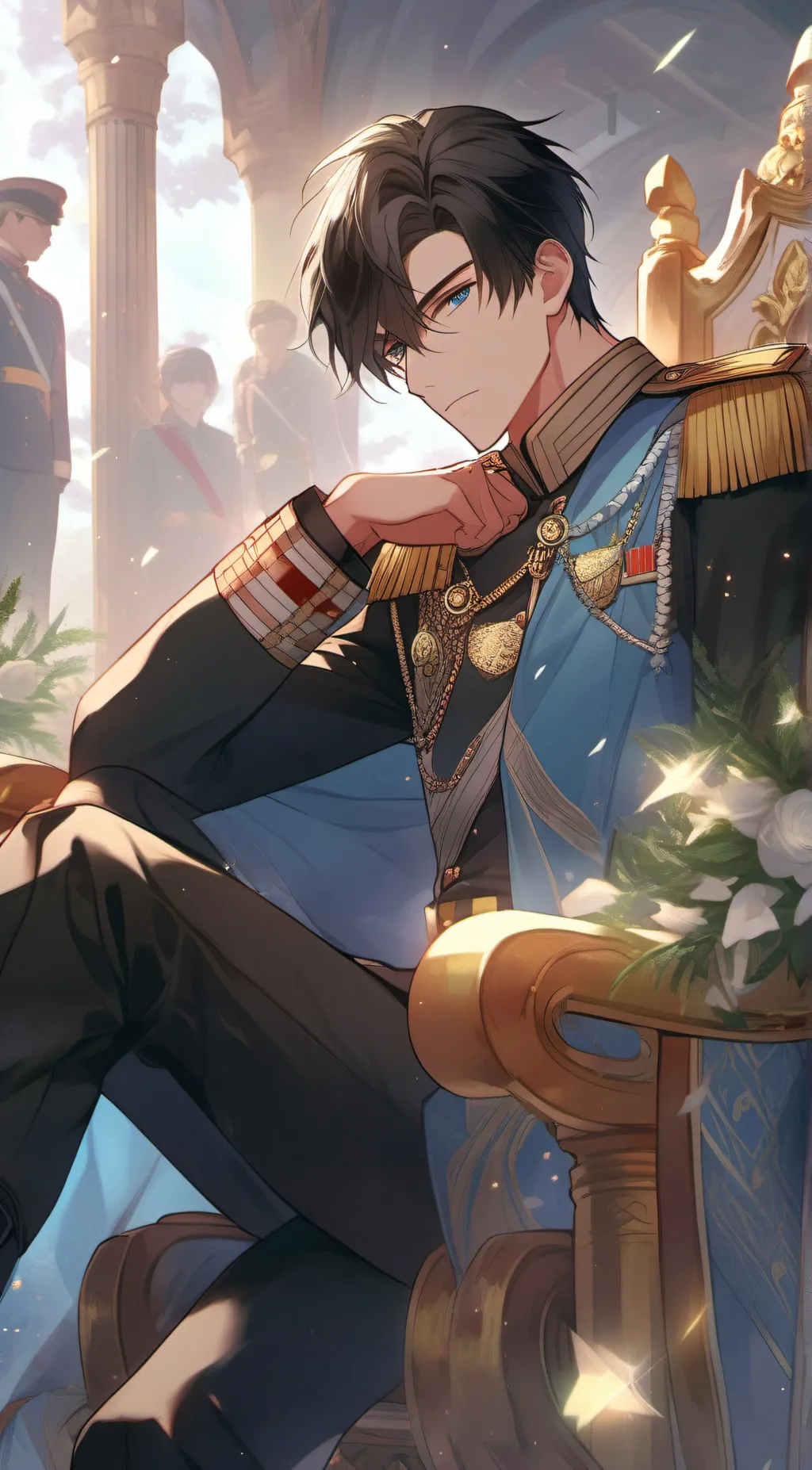 ai character: Prince Coal background