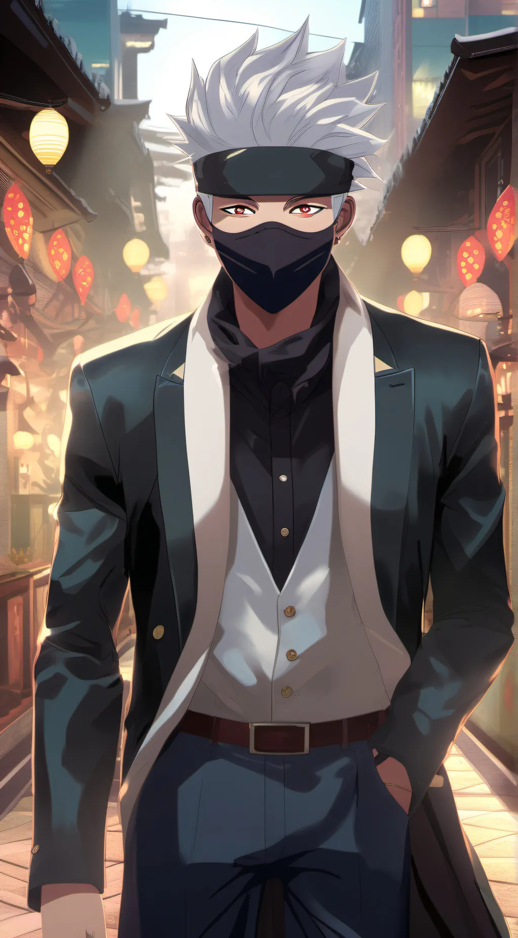 ai character: kakashi/dad background